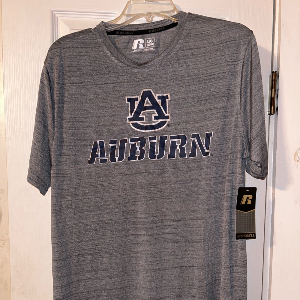 🐯🏟️ Auburn University Tigers Gray Training Shirt Large 🐯🏈🏟️